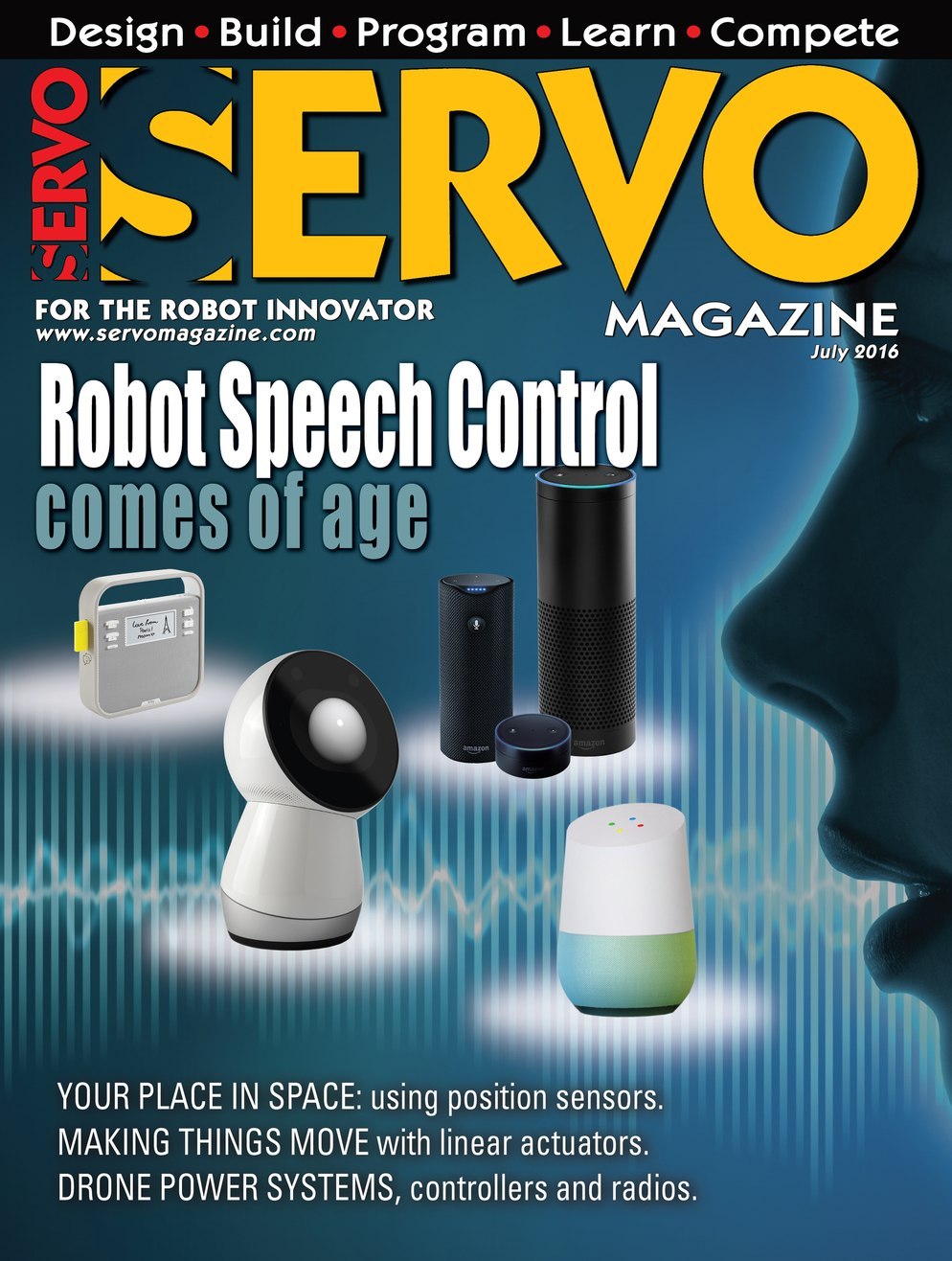 Servo-Magazine July 01, 2016 Issue Cover