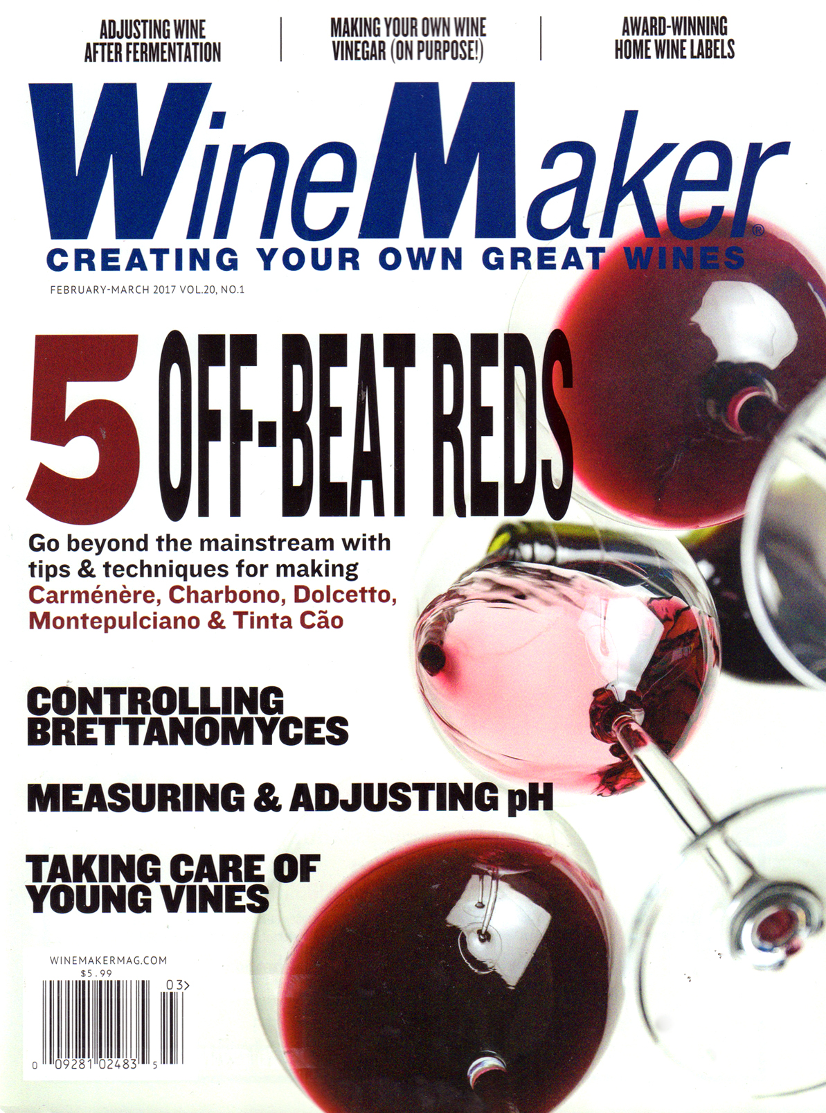 winemaker February 01, 2017 Issue Cover