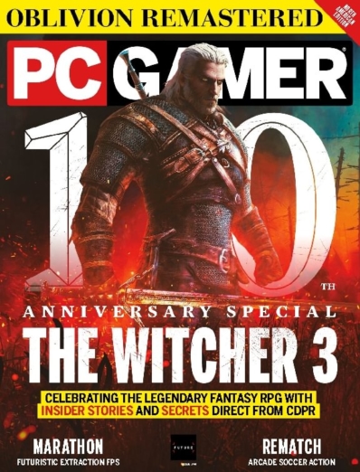 PC Gamer (US Edition) August 01, 2025 Issue Cover