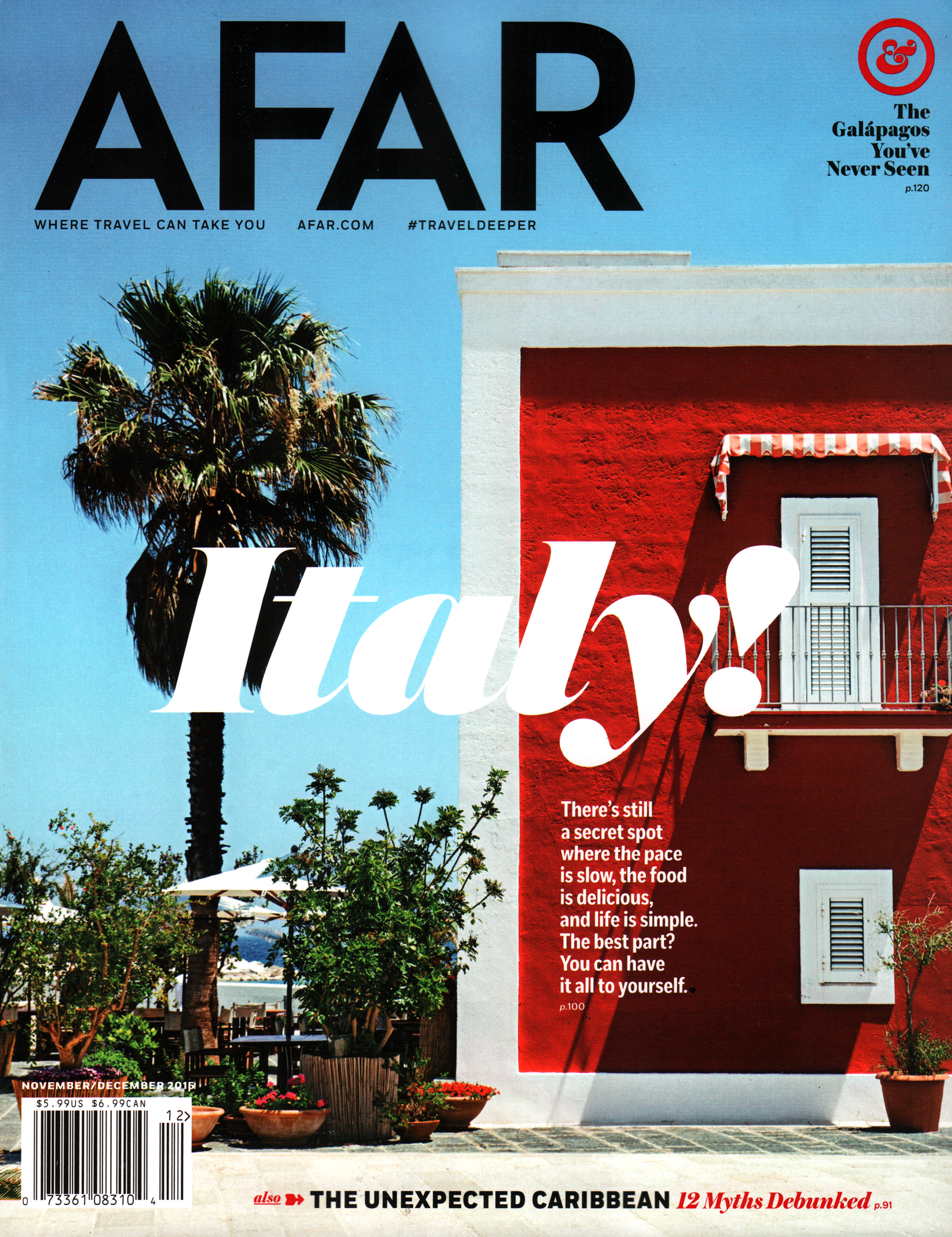 AFAR November 01, 2015 Issue Cover