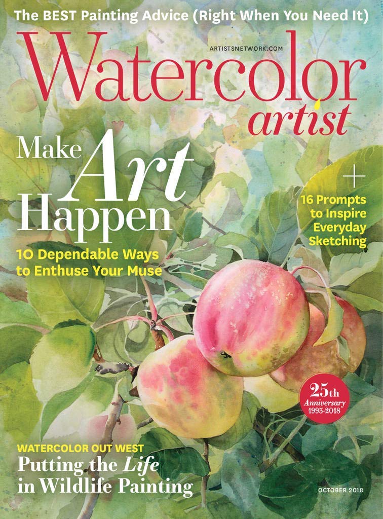 Watercolor-Artist October 01, 2018 Issue Cover
