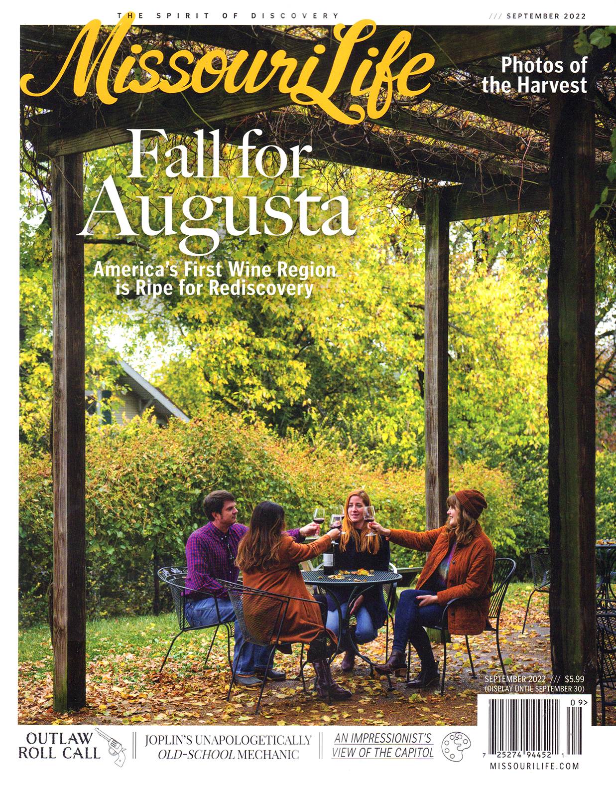 Missouri-Life September 01, 2022 Issue Cover