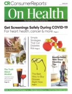 Consumer-Reports-On-Health March 01, 2021 Issue Cover