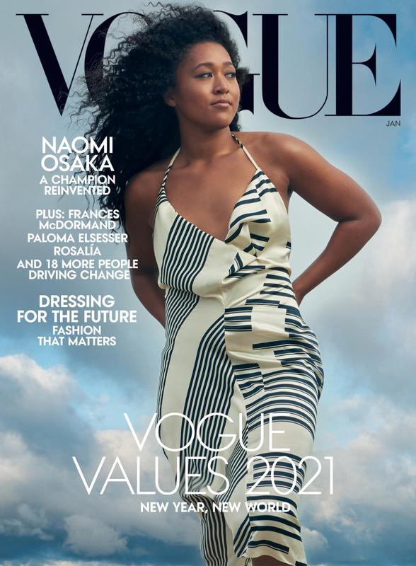 vogue January 01, 2021 Issue Cover
