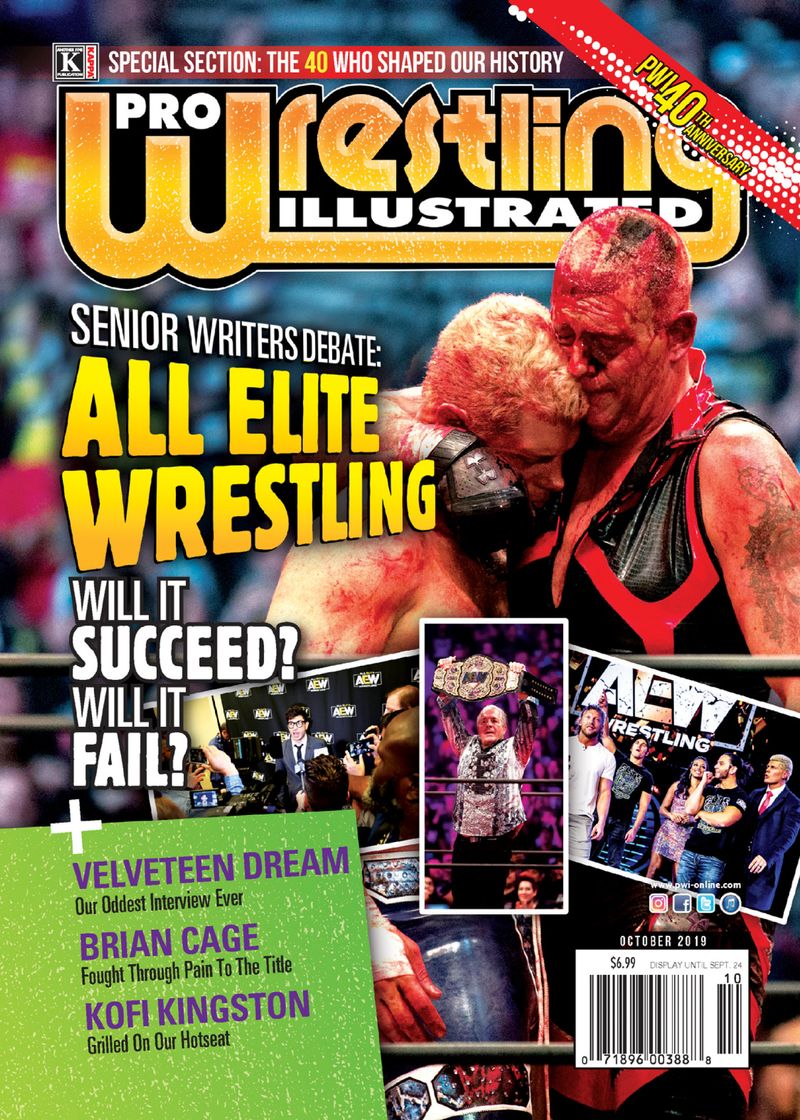 Pro-Wrestling-Illustrated October 01, 2019 Issue Cover