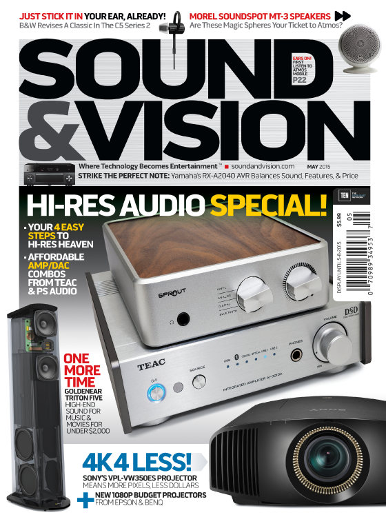 Sound-and-Vision May 01, 2015 Issue Cover