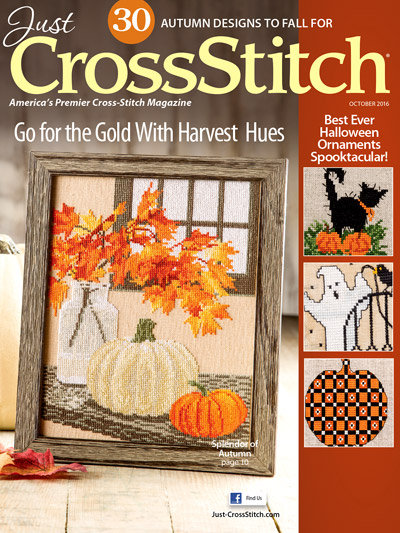 Just-CrossStitch September 01, 2016 Issue Cover