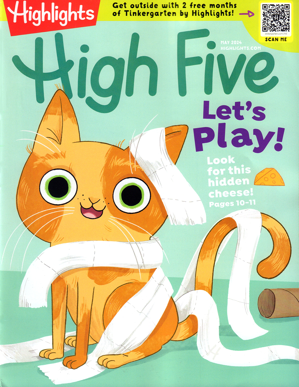 Highlights-High-Five May 01, 2024 Issue Cover
