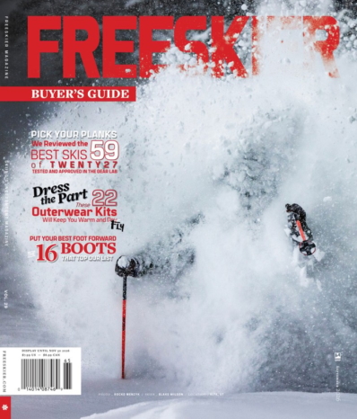 Freeskier September 01, 2026 Issue Cover