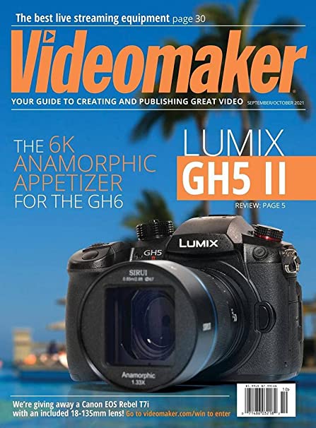 Videomaker September 01, 2021 Issue Cover