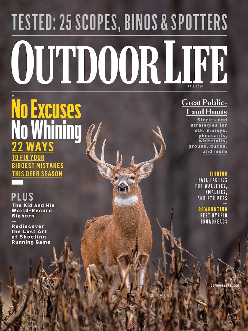 Outdoor-Life September 01, 2018 Issue Cover