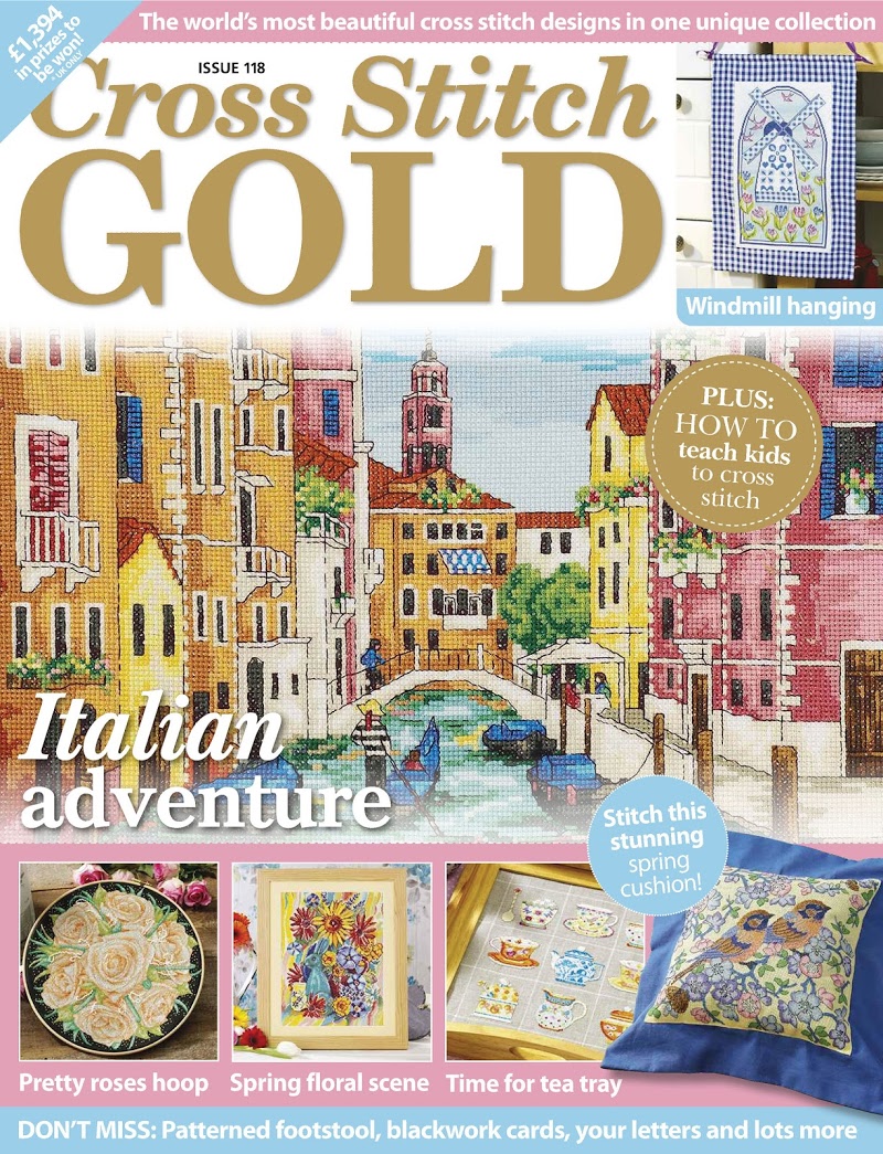Cross-Stitch-Gold February 01, 2015 Issue Cover