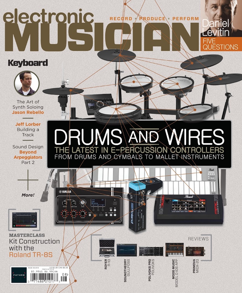 Electronic-Musician August 01, 2018 Issue Cover