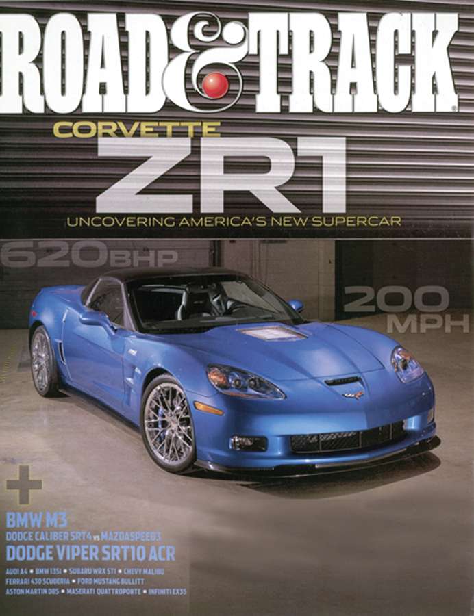 Road-and-Track February 01, 2008 Issue Cover