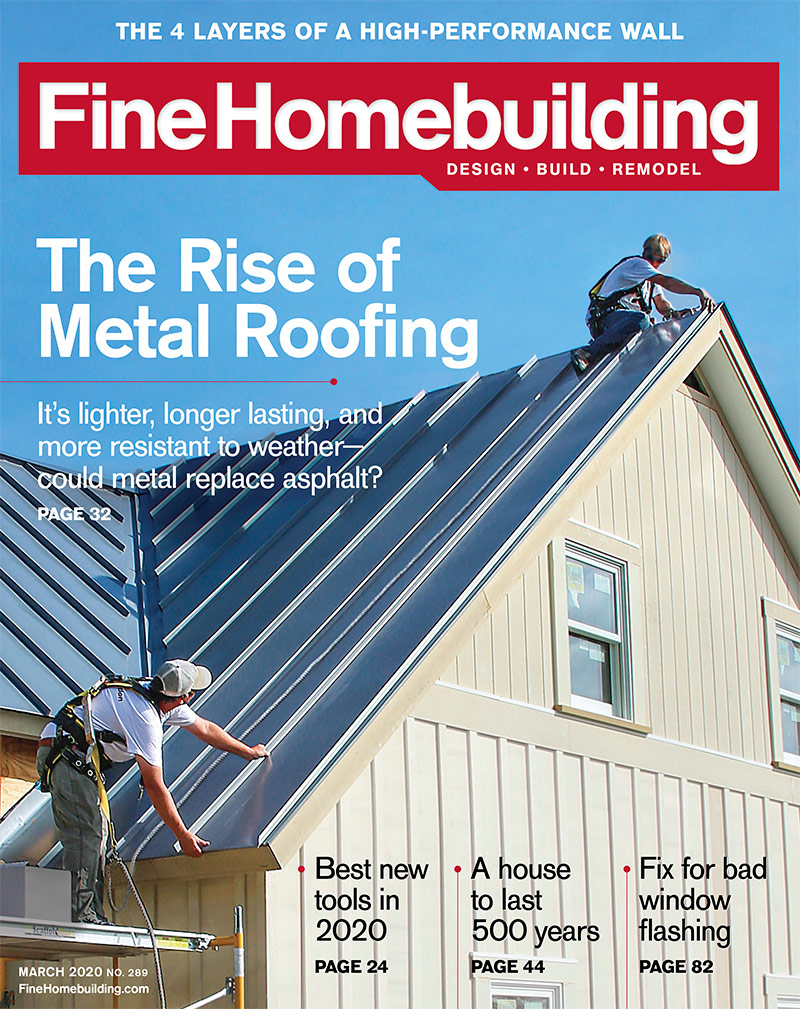 Fine-Homebuilding March 01, 2020 Issue Cover