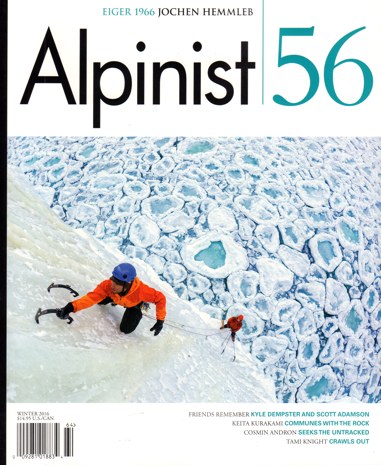 Alpinist December 01, 2016 Issue Cover
