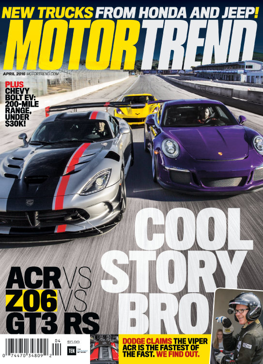 Motor-Trend April 01, 2016 Issue Cover