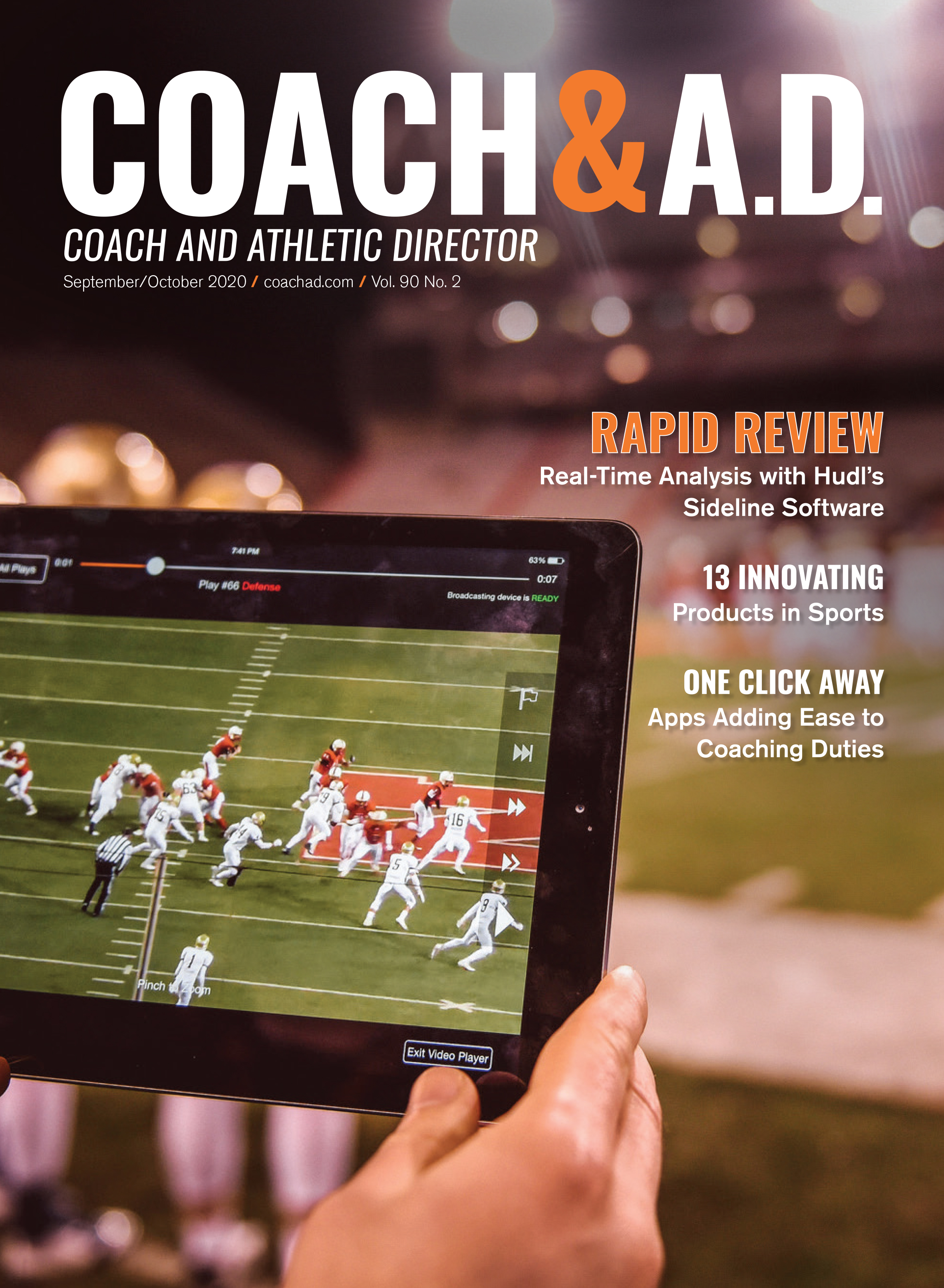 Coach-and-Athletic-Director September 01, 2020 Issue Cover