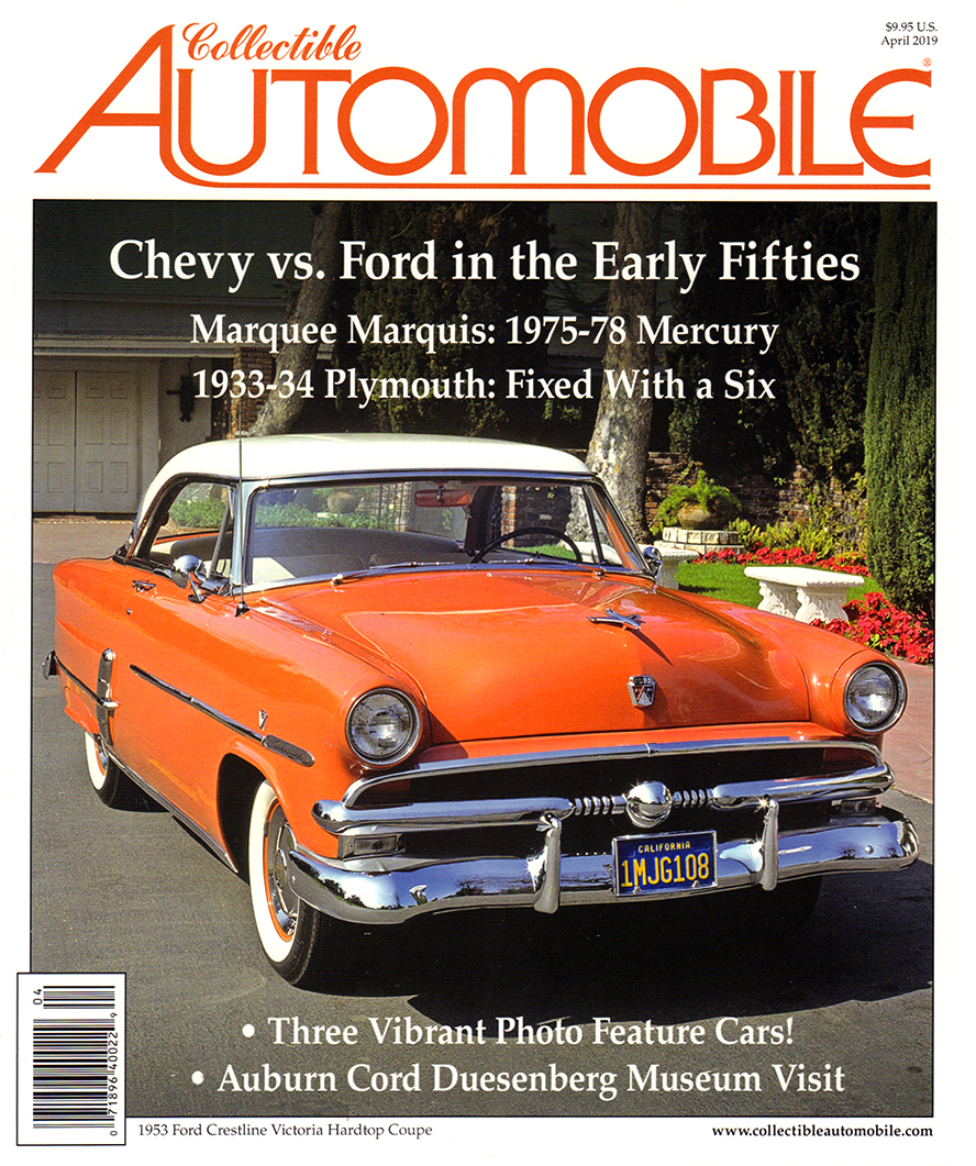 Collectible-Automobile April 01, 2019 Issue Cover