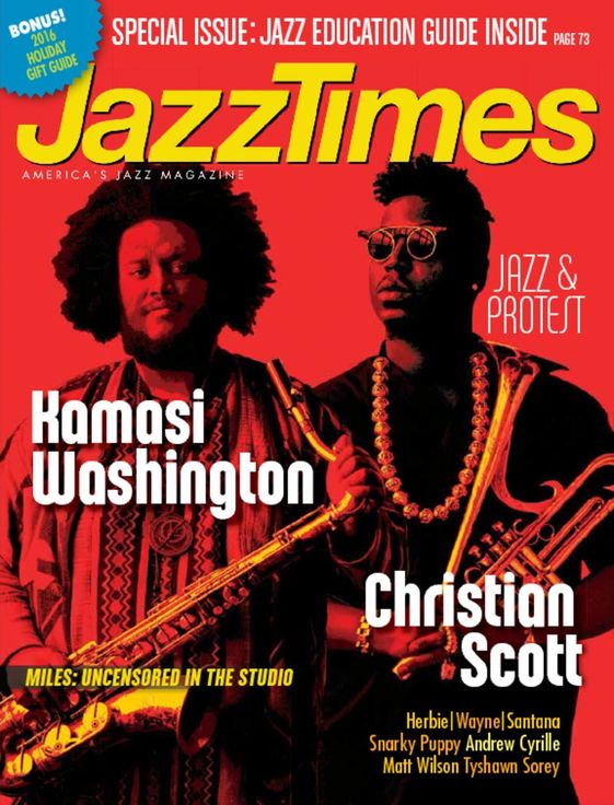 JazzTimes November 01, 2016 Issue Cover
