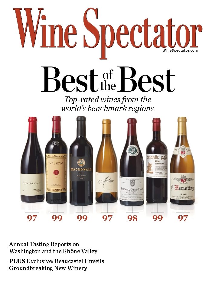 Wine-Spectator March 31, 2025 Issue Cover