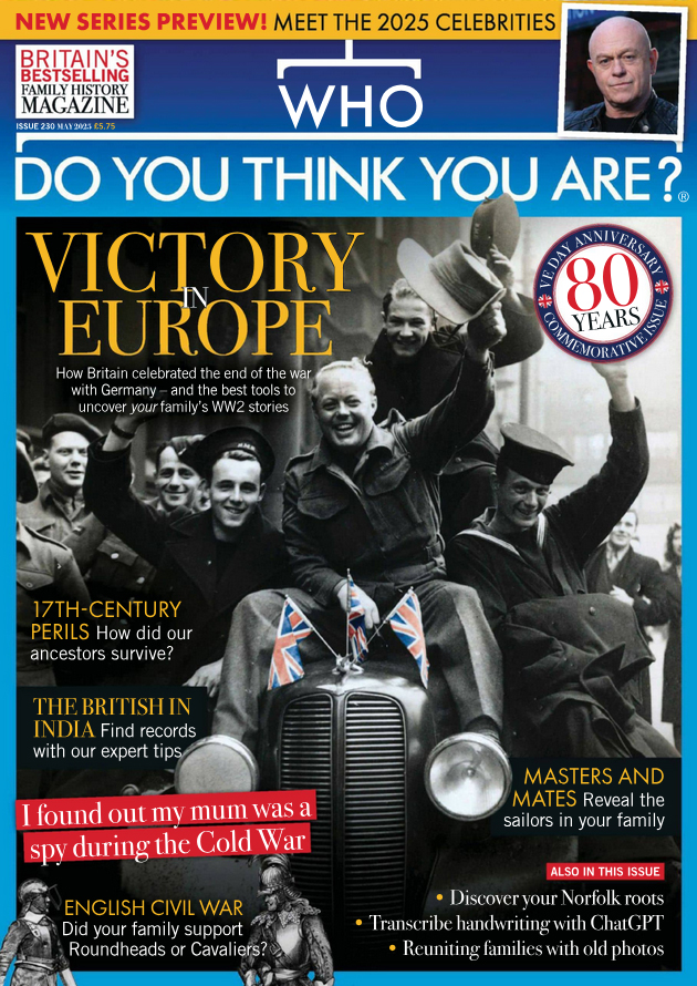 Who-Do-You-Think-You-Are May 01, 2025 Issue Cover