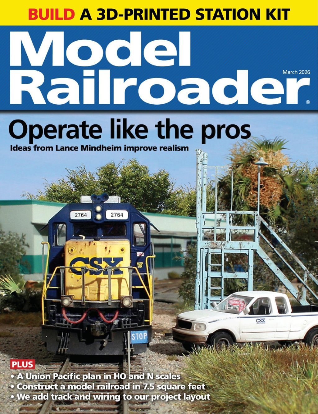 Model-Railroader March 01, 2026 Issue Cover