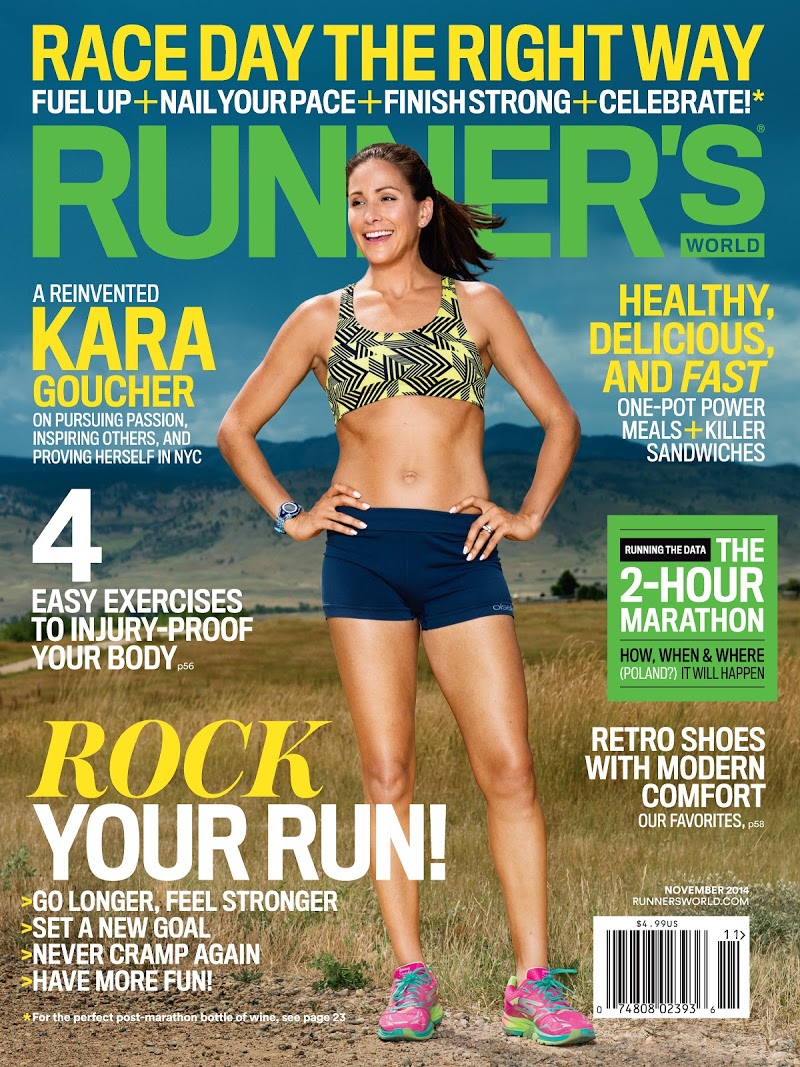 Runners-World November 01, 2014 Issue Cover