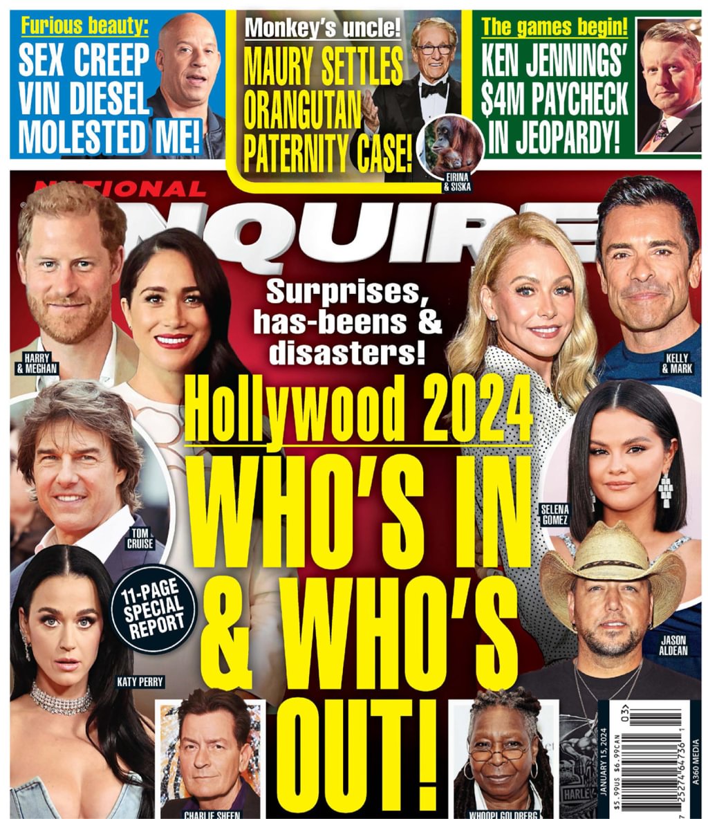 national-enquirer January 15, 2024 Issue Cover