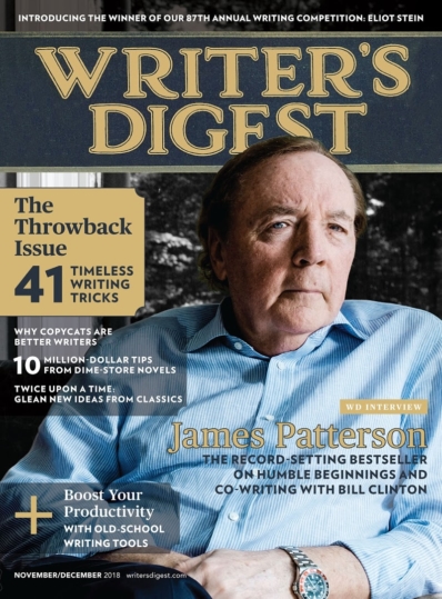 Writer's Digest November 01, 2018 Issue Cover