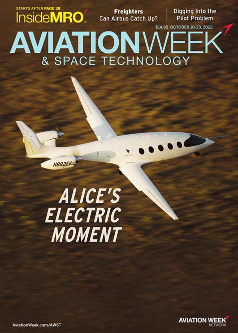 Aviation-Week-and-Space-Technology October 10, 2022 Issue Cover