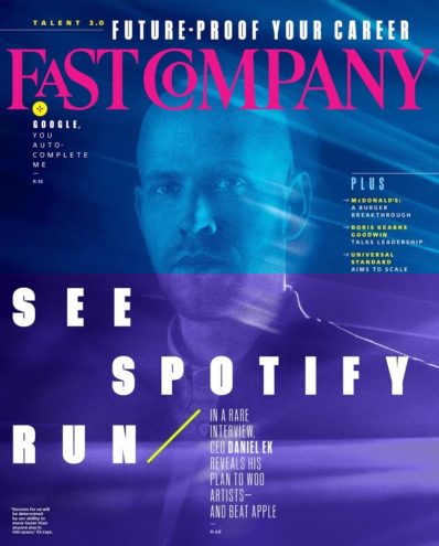 Fast Company September 01, 2018 Issue Cover