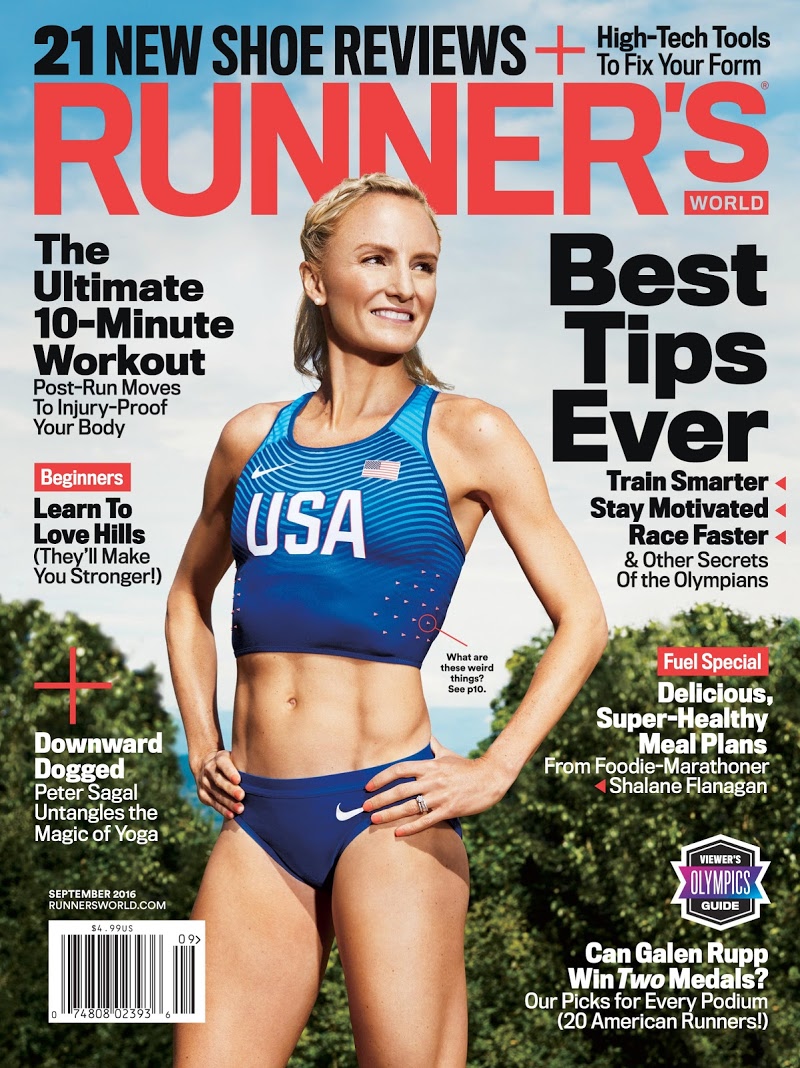 Runners-World September 01, 2016 Issue Cover