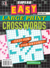 Superb Easy Large Print Crosswords December 01, 2024 Issue Cover