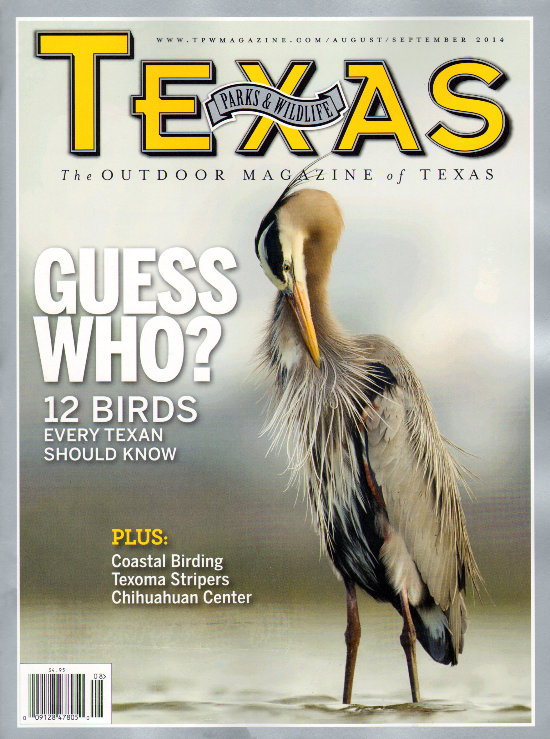 Texas-Parks-and-Wildlife August 01, 2014 Issue Cover