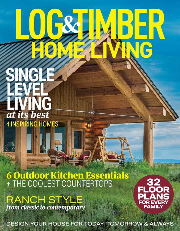 Log-and-Timber-Home-Living June 01, 2020 Issue Cover