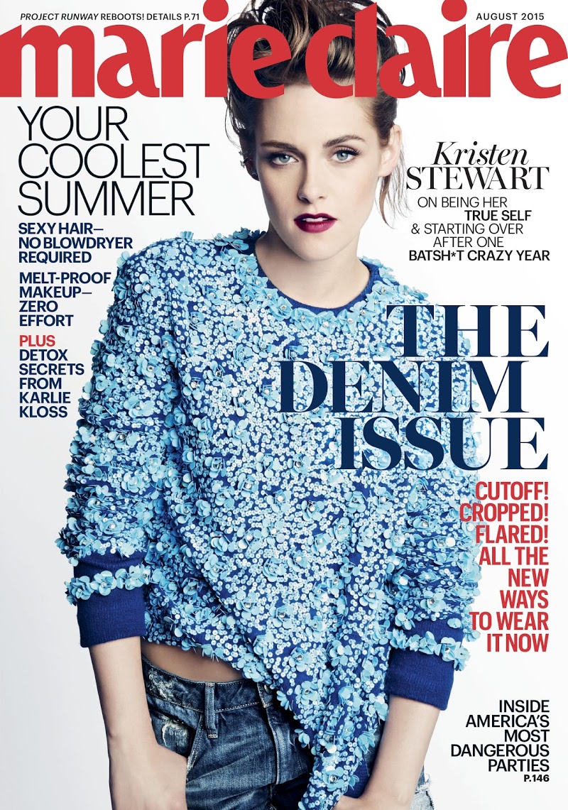 marie-claire August 01, 2015 Issue Cover