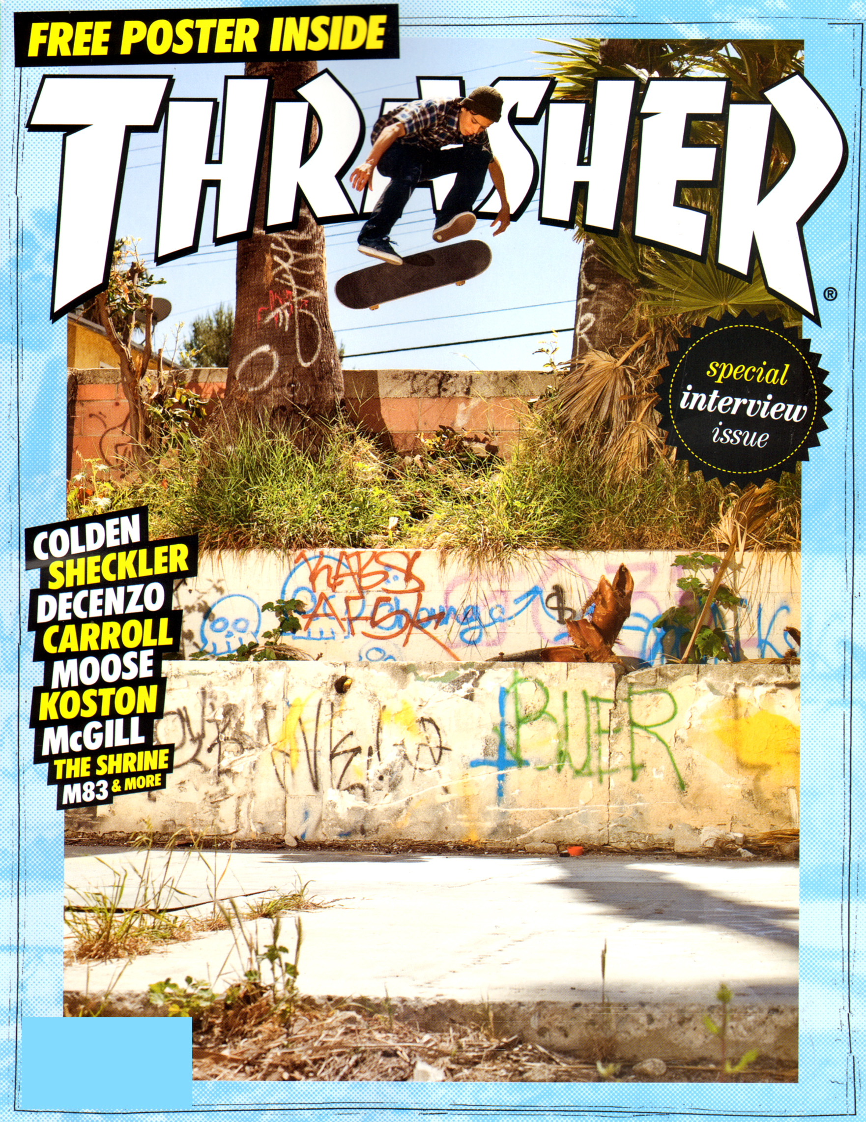Thrasher August 01, 2012 Issue Cover