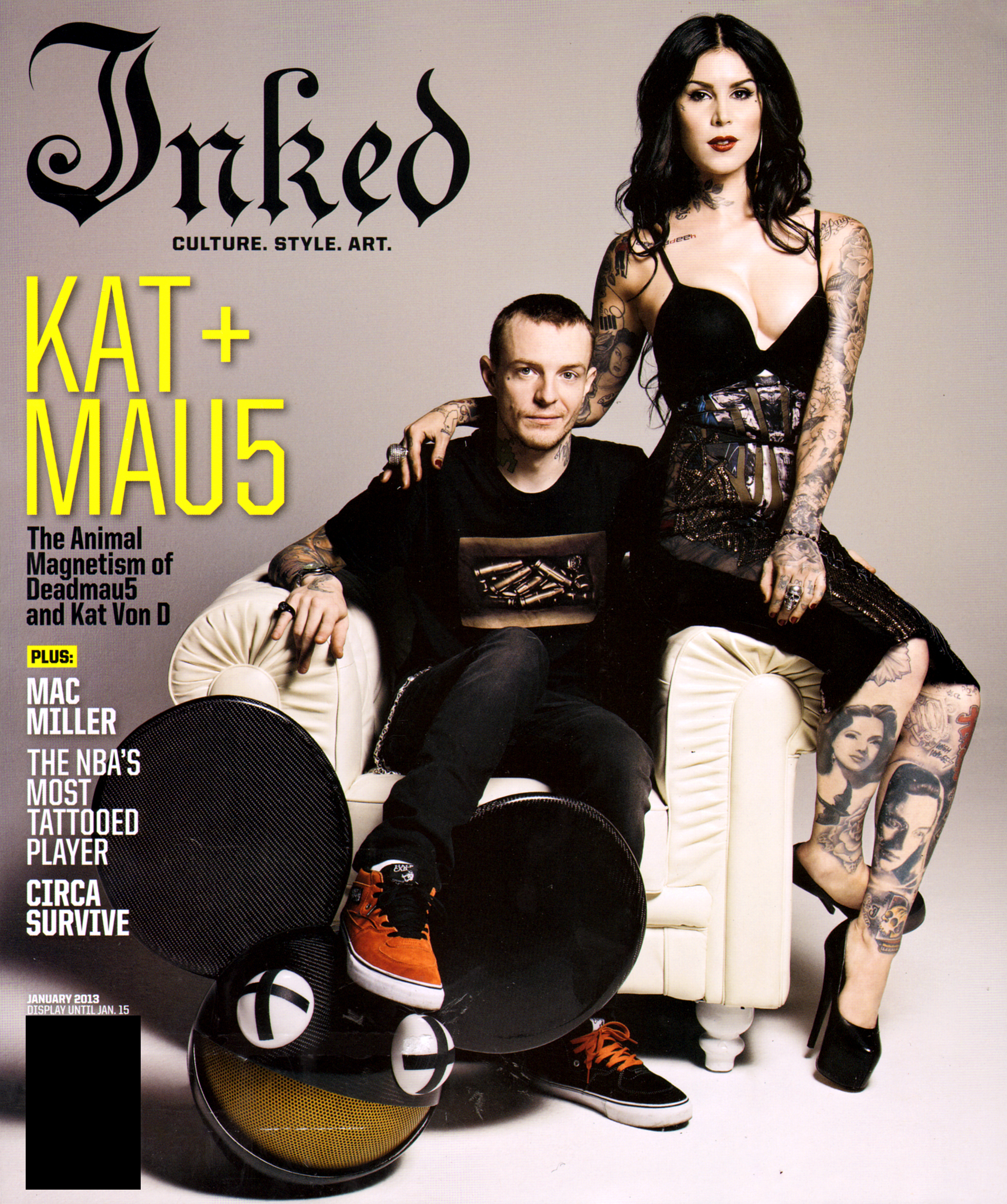 Inked January 01, 2013 Issue Cover