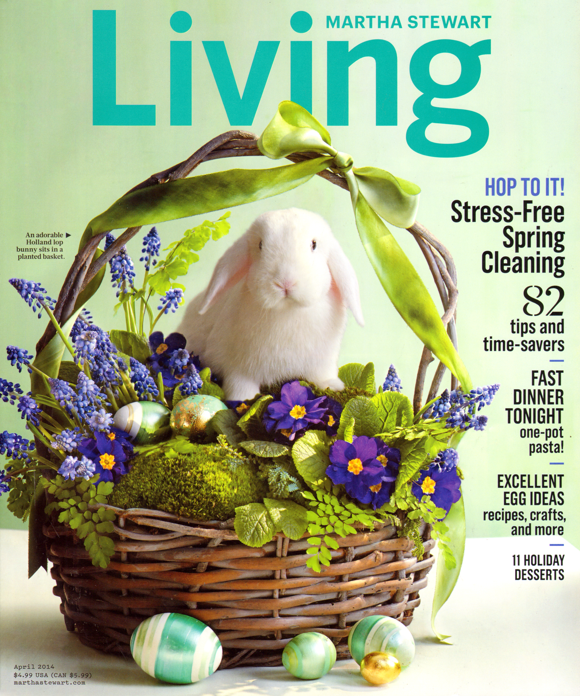 Martha-Stewart-Living April 01, 2014 Issue Cover