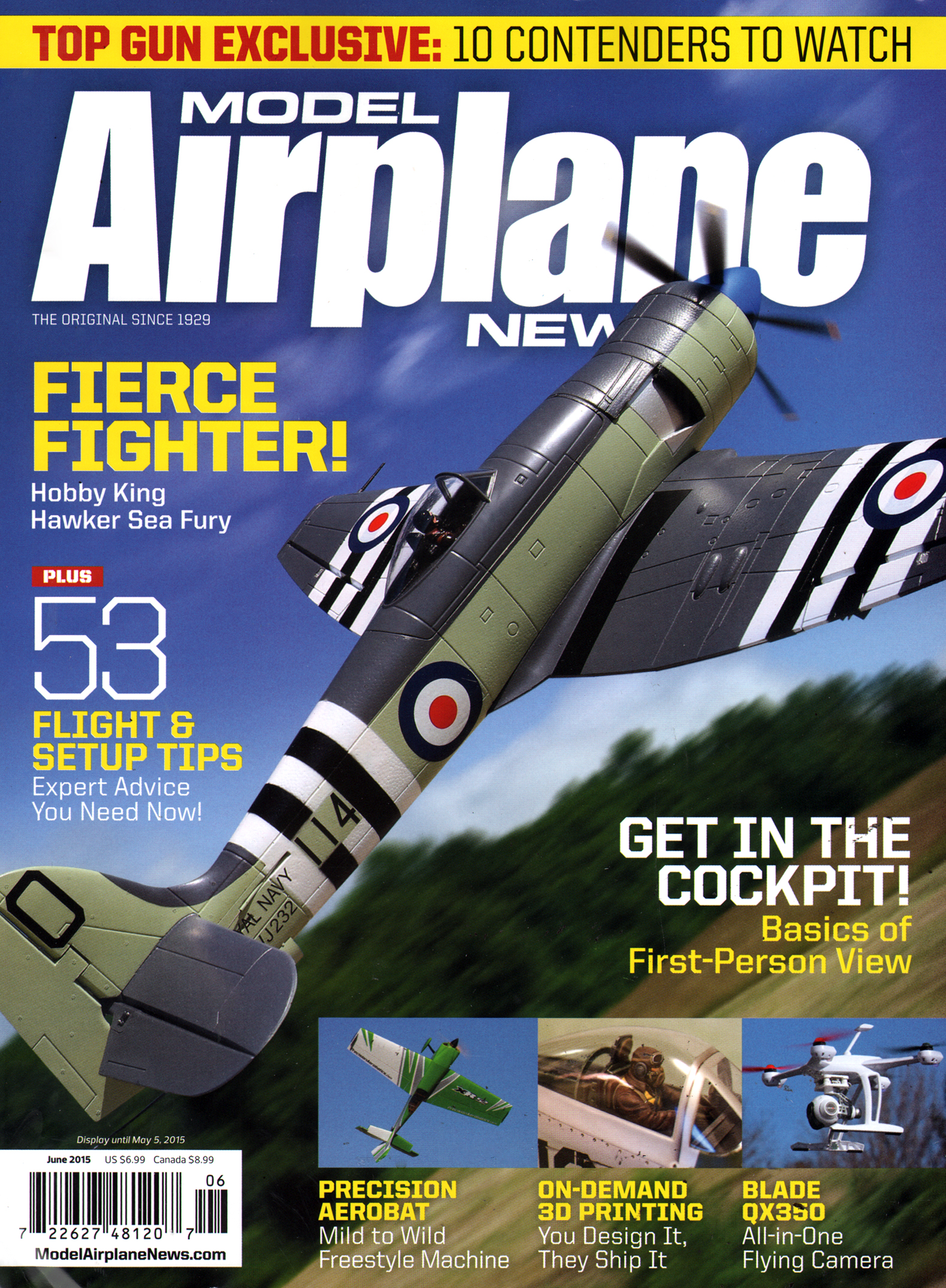 Model-Airplane-News June 01, 2015 Issue Cover