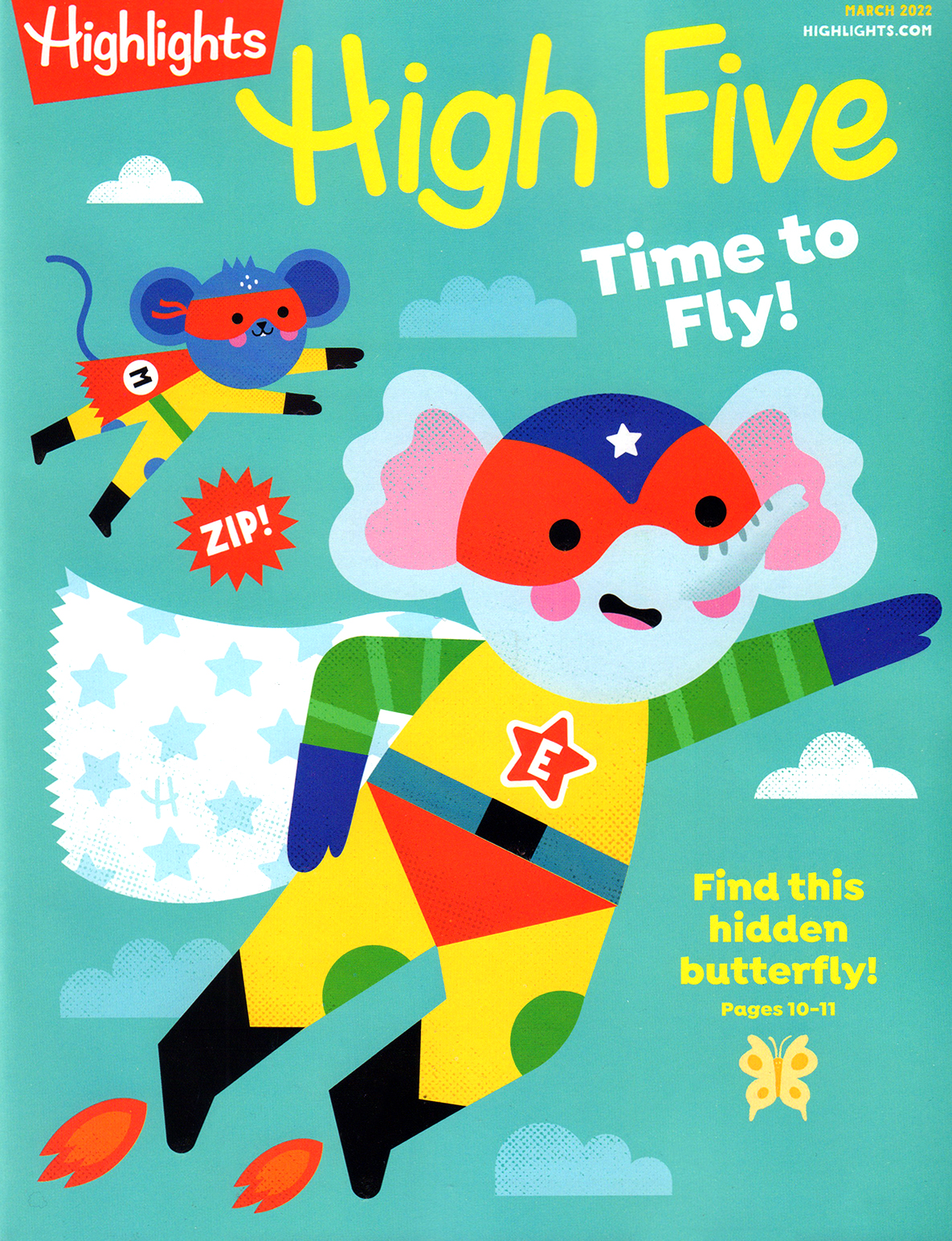 Highlights-High-Five March 01, 2022 Issue Cover