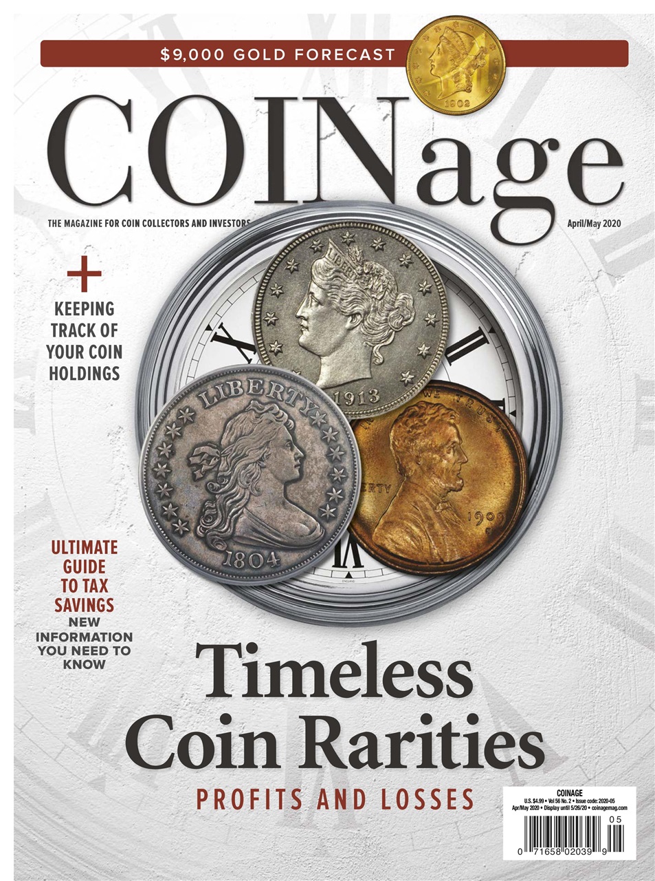 Coinage April 01, 2020 Issue Cover