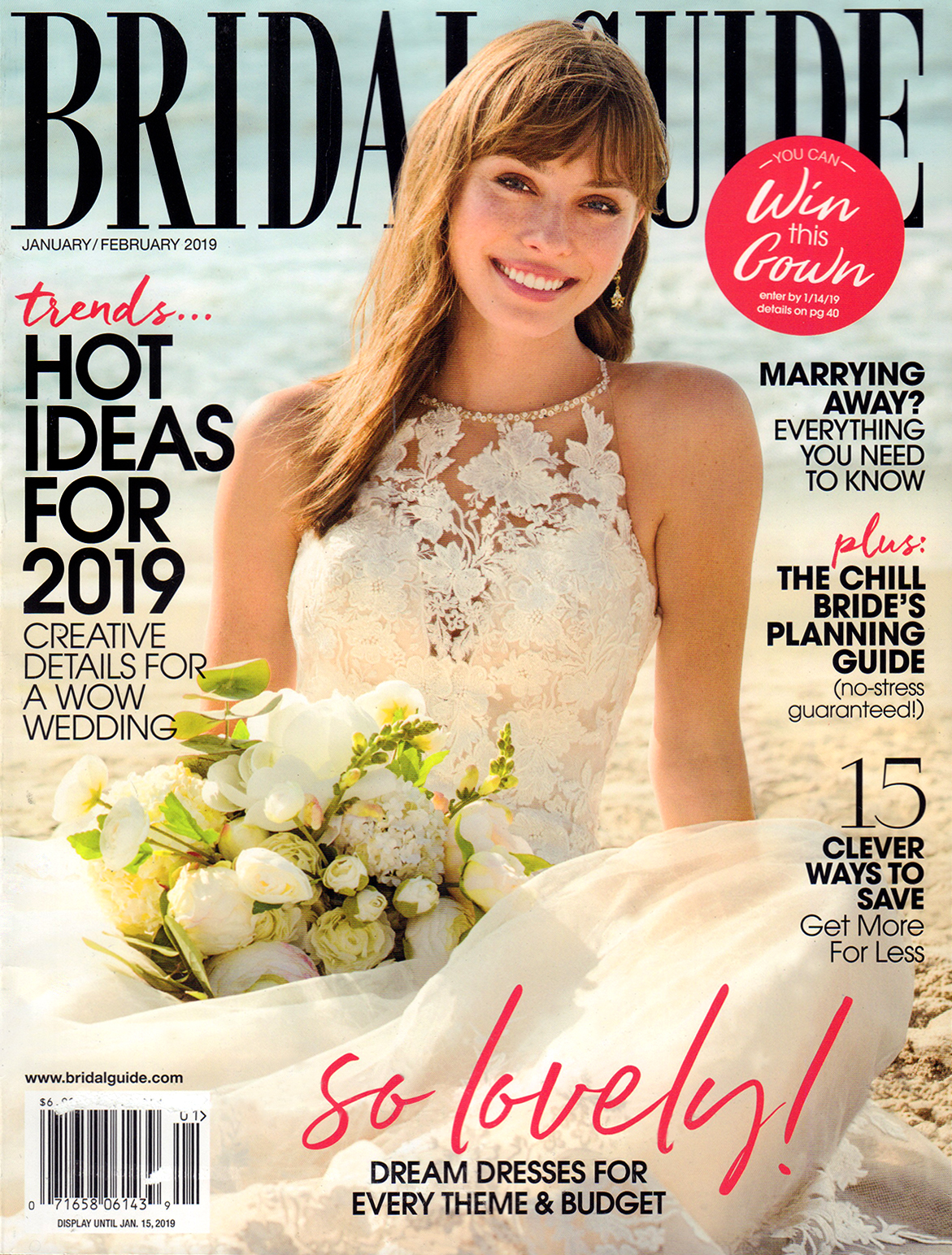 Bridal-Guide January 01, 2019 Issue Cover