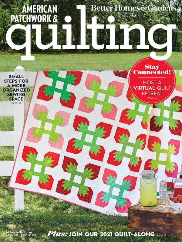 american-patchwork-and-quilting April 01, 2021 Issue Cover