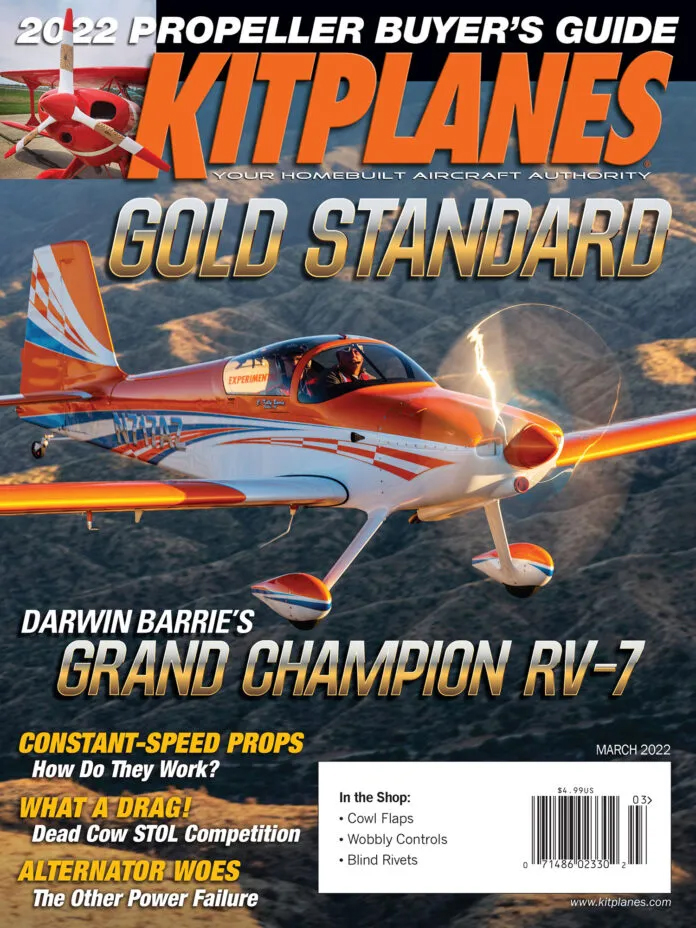 Kit-Planes March 01, 2022 Issue Cover
