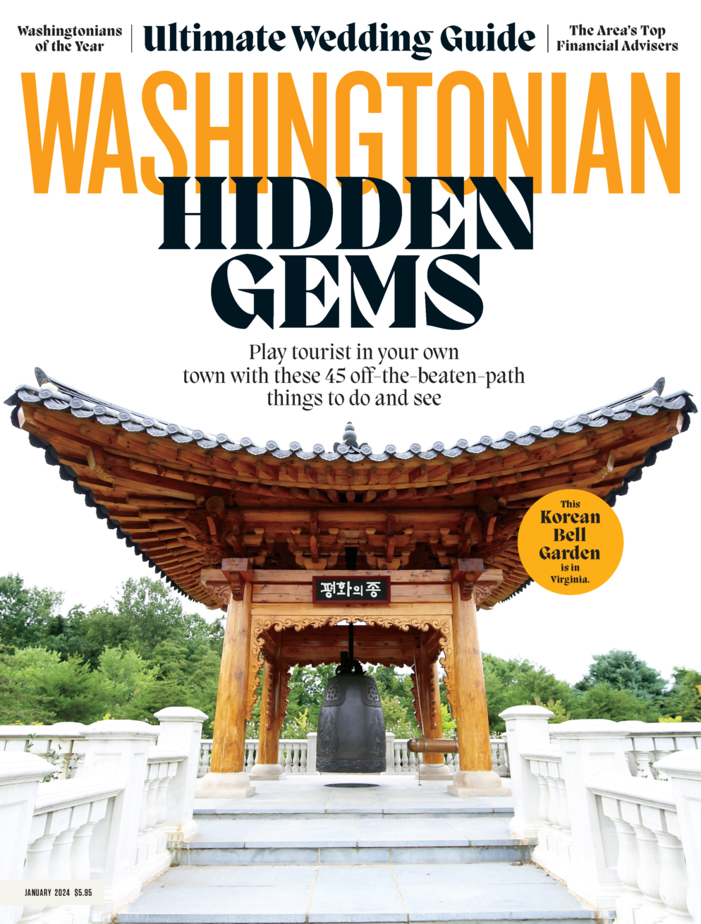 Washingtonian January 01, 2024 Issue Cover