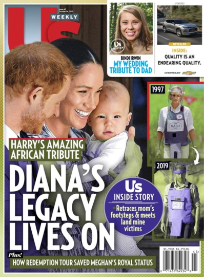 Us Weekly October 14, 2019 Issue Cover