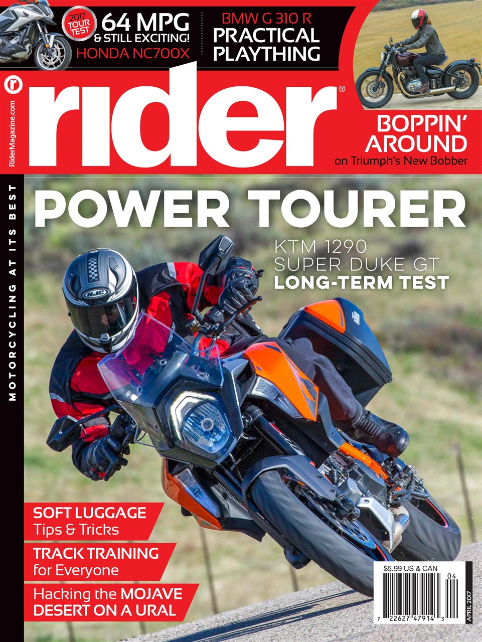 rider April 01, 2017 Issue Cover