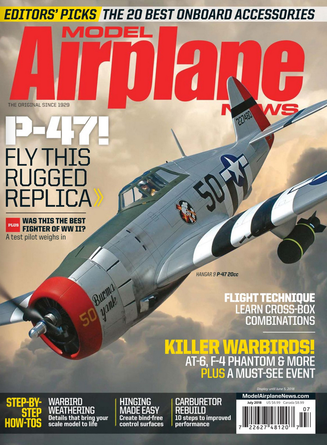 Model-Airplane-News July 01, 2018 Issue Cover